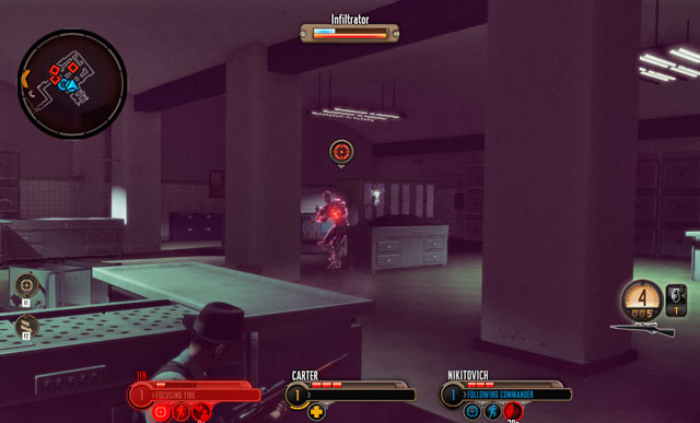 Infiltrator is your main target. - Base Visit I: Welcome to XCOM - Walkthrough - The Bureau: XCOM Declassified - Game Guide and Walkthrough