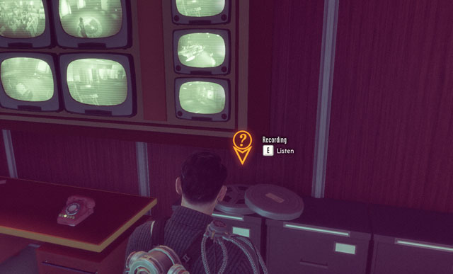 Recordings are about Infiltrator interrogation. - Base Visit II - Walkthrough - The Bureau: XCOM Declassified - Game Guide and Walkthrough