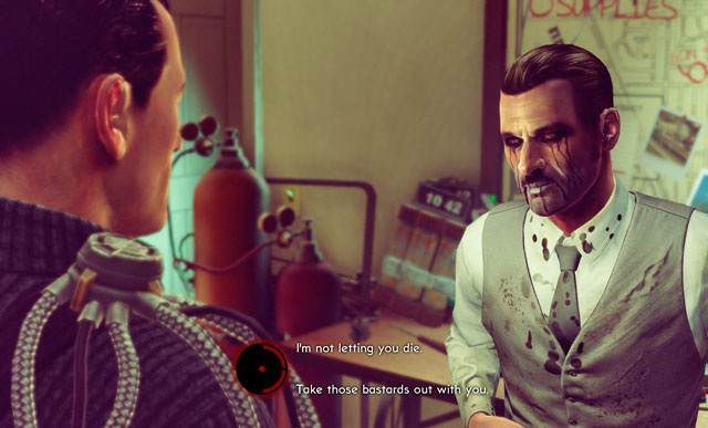 When you choose the lower option, DaSilva dies! - Chapter III: Signal from Beyond - Walkthrough - The Bureau: XCOM Declassified - Game Guide and Walkthrough