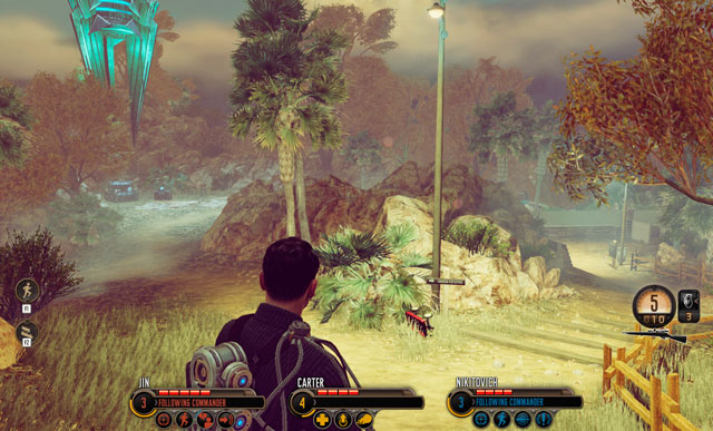 Turning left, you get more resources and collectibles. - Chapter III: Signal from Beyond - Walkthrough - The Bureau: XCOM Declassified - Game Guide and Walkthrough