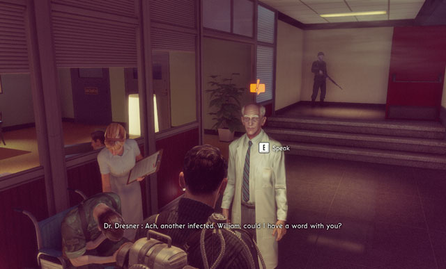 Scientist is standing on the corridor. - Investigation: Sleepwalkers - Walkthrough - The Bureau: XCOM Declassified - Game Guide and Walkthrough