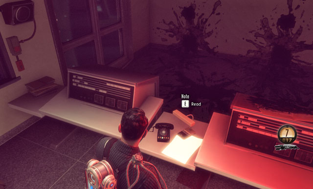 You can get here thanks to the additional mission. - Base Visit II (2) - Documents and letters - The Bureau: XCOM Declassified - Game Guide and Walkthrough