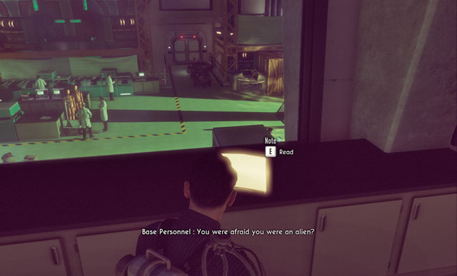 Notes on the cupboard. - Base Visit III - Documents and letters - The Bureau: XCOM Declassified - Game Guide and Walkthrough