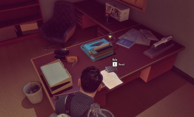 Very nice present. - Base Visit III - Documents and letters - The Bureau: XCOM Declassified - Game Guide and Walkthrough