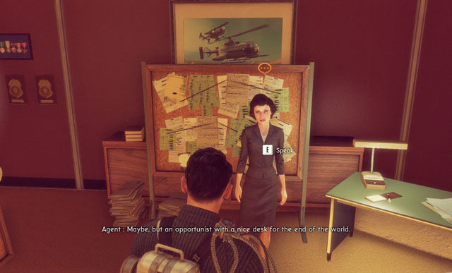 After meeting with director Faulke go upstairs and talk with agent Weaver - Base Visit IV - Walkthrough - The Bureau: XCOM Declassified - Game Guide and Walkthrough