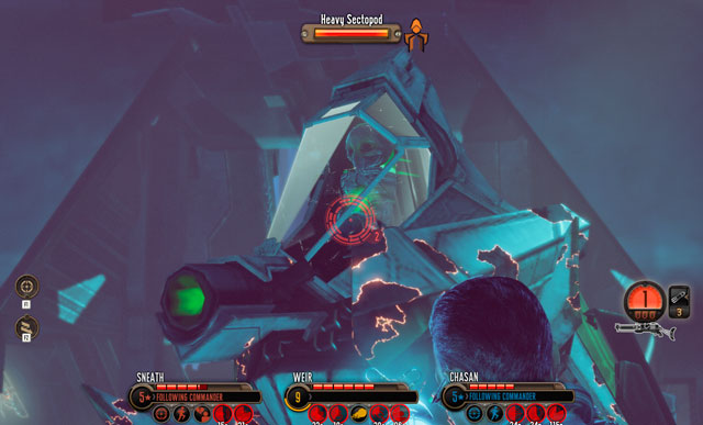 Lighting Cannon weakens Sectopod immediately. - Chapter VII: The Day the Sky Fell - Walkthrough - The Bureau: XCOM Declassified - Game Guide and Walkthrough