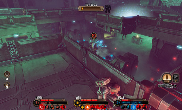 Muton, who is at the bottom, can be easily killed. - Chapter VII: The Day the Sky Fell - Walkthrough - The Bureau: XCOM Declassified - Game Guide and Walkthrough