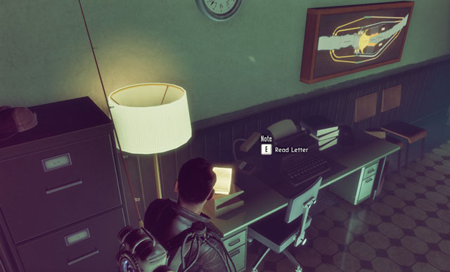 Note is placed next to the typewriter. - Chapter V: Crack in the World - Documents and letters - The Bureau: XCOM Declassified - Game Guide and Walkthrough