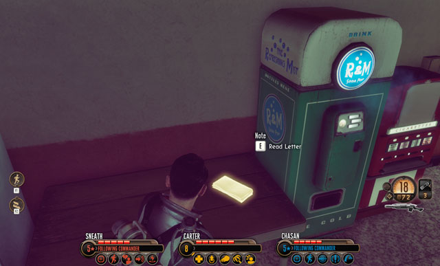 Another document is placed a way ahead - Chapter V: Crack in the World - Documents and letters - The Bureau: XCOM Declassified - Game Guide and Walkthrough