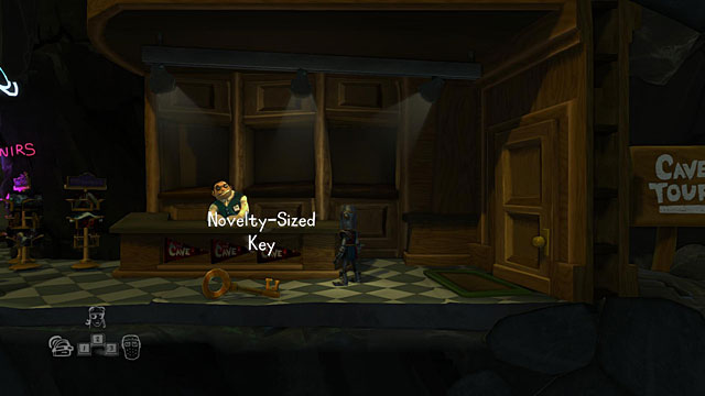 1 - The Gift Shop - The Cave (generally accessible locations) - The Cave - Game Guide and Walkthrough