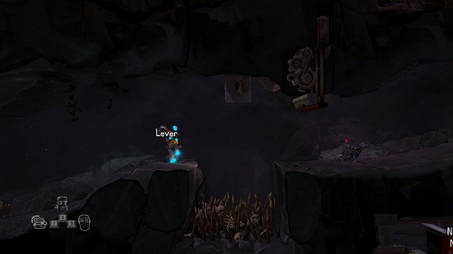 With the third, head through the raised gate on the other side of the pit - The Gift Shop - The Cave (generally accessible locations) - The Cave - Game Guide and Walkthrough