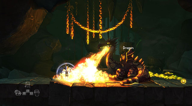 Use it to open the Dragon Gate behind the sleeping dragon with any characters other than the knight - The Knight - Locations for specific characters - The Cave - Game Guide and Walkthrough