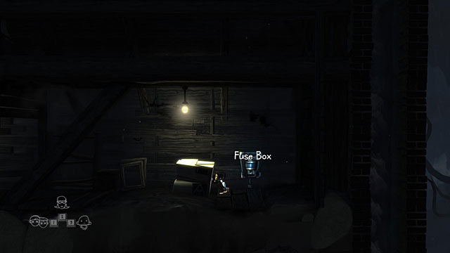 On the right side of the attic you will find a cardboard box - Twins - Locations for specific characters - The Cave - Game Guide and Walkthrough