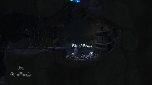 Now switch to another character, head a bit to the left of the gate and afterwards below and to the right - Twins - Locations for specific characters - The Cave - Game Guide and Walkthrough