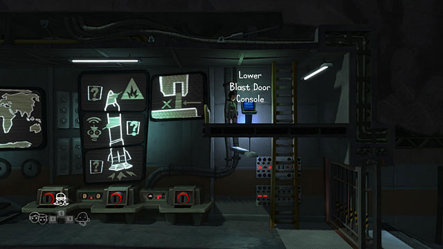 Climb the ladder to the Lower Blast Door Console and use your special skill on it - The Scientist - Locations for specific characters - The Cave - Game Guide and Walkthrough