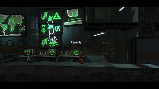 Turn all three keys with all characters and the rocket will be launched - The Scientist - Locations for specific characters - The Cave - Game Guide and Walkthrough