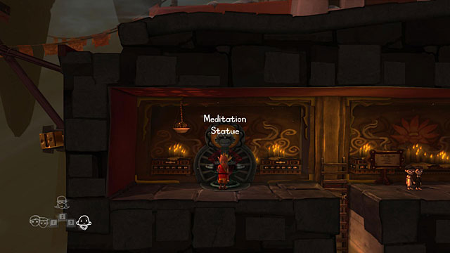 Approach the Meditation Statue and use it - The Monk - Locations for specific characters - The Cave - Game Guide and Walkthrough