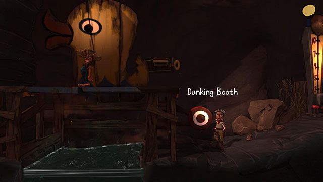 Step onto the trapdoor above the water - The Hillbilly - Locations for specific characters - The Cave - Game Guide and Walkthrough