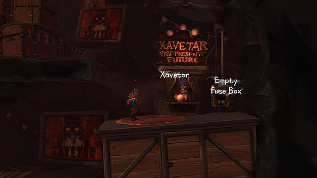 Head back to the ferry wheel to take back the fuse - The Hillbilly - Locations for specific characters - The Cave - Game Guide and Walkthrough