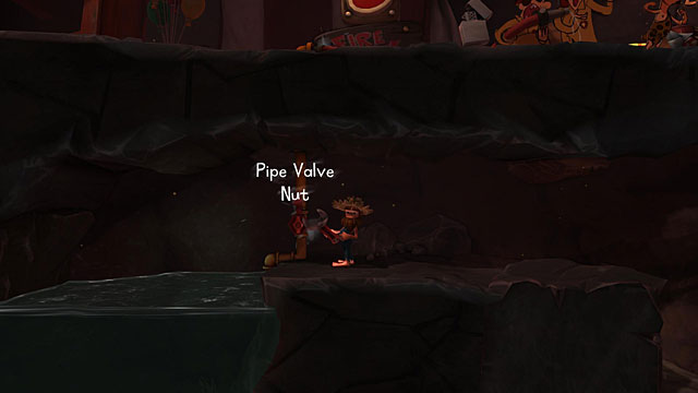 Take the Wrench which you previously used to turn the bolt in the generator and stand on the trapdoor above the water (you've already done that to obtain one of the tickets) - The Hillbilly - Locations for specific characters - The Cave - Game Guide and Walkthrough