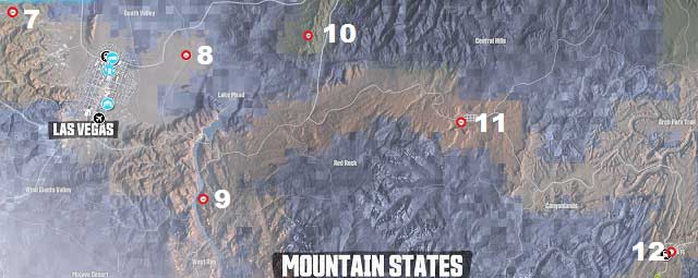 Mountain States - middle part - Mountain States - Central Part | Wreck Parts - Wreck parts - The Crew Game Guide