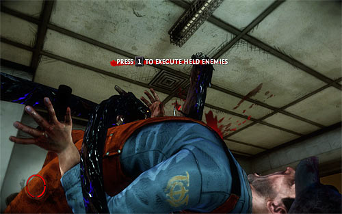 Carefully approach an opponent standing a bit further - Payback - p. 2 - Walkthrough - The Darkness II - Game Guide and Walkthrough