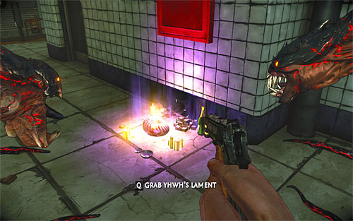 After securing the first platform go back to the stairs, which you used to get here - Payback - p. 3 - Walkthrough - The Darkness II - Game Guide and Walkthrough