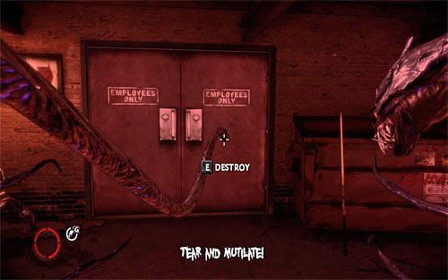 Choose the only available passage, reaching the club entrance after a while - Q and A - p. 1 - Walkthrough - The Darkness II - Game Guide and Walkthrough