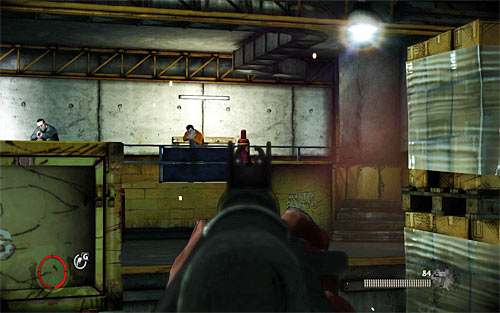 Depending on your preferences you can now return to the place where you've destroyed the generator or use the nearby passage and continue your walk through the loading bay - Q and A - p. 3 - Walkthrough - The Darkness II - Game Guide and Walkthrough