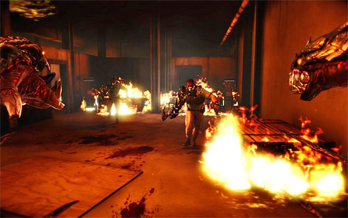 Once you get to the new floor, prepare to eliminate several opponents with melee weapons - Deal With the Devil - p. 1 - Walkthrough - The Darkness II - Game Guide and Walkthrough