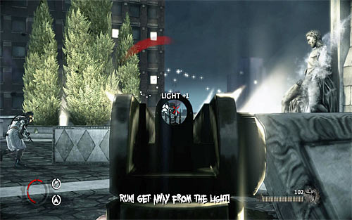 Turn right and go up the stairs, reaching after a while one of the mansion's outer balconies - Home Invasion - p. 2 - Walkthrough - The Darkness II - Game Guide and Walkthrough