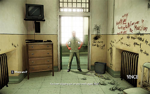 You will face now another vision in a location resembling mental hospital - The Awakening - Walkthrough - The Darkness II - Game Guide and Walkthrough