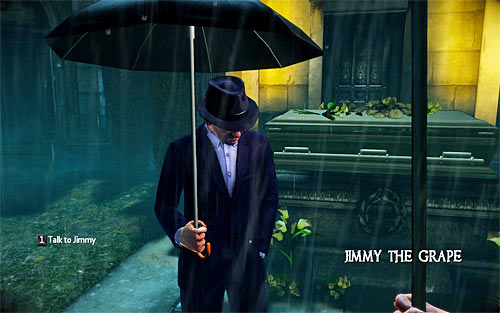 Head now towards the crypt, where you can find a coffin with aunt Sarah's body - Saying Goodbye - p. 1 - Walkthrough - The Darkness II - Game Guide and Walkthrough