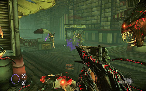 Bit by bit move to the place, where you've started exploration of the carnival - Fun and Games - p. 1 - Walkthrough - The Darkness II - Game Guide and Walkthrough