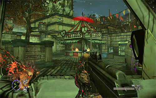 After the fight look around for ammo and head to the right - Fun and Games - p. 1 - Walkthrough - The Darkness II - Game Guide and Walkthrough