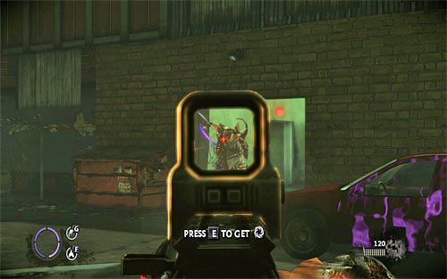 After killing all visible enemies, carefully jump down - Fun and Games - p. 3 - Walkthrough - The Darkness II - Game Guide and Walkthrough