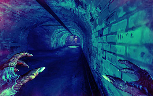 Keep going through narrow tunnels - Rat in a Maze - p. 1 - Walkthrough - The Darkness II - Game Guide and Walkthrough