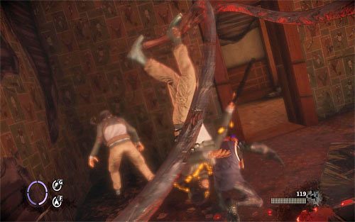 You can now go to the place, where enemies were coming from during the last fight - Homecoming - p. 1 - Walkthrough - The Darkness II - Game Guide and Walkthrough