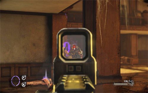 After advancing to the second part of the battle, focus mainly on attacking and keeping on distance TWO enemies with whips - Homecoming - p. 1 - Walkthrough - The Darkness II - Game Guide and Walkthrough