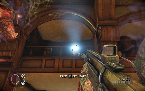 Equally important is to quickly and efficiently kill two enemies with reflectors - Homecoming - p. 1 - Walkthrough - The Darkness II - Game Guide and Walkthrough