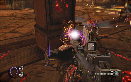 Third part of the battle is definitely easiest, because the only problem you'll have with quickly moving enemies with melee weapons - Homecoming - p. 1 - Walkthrough - The Darkness II - Game Guide and Walkthrough