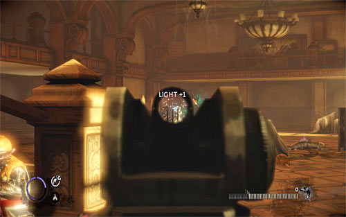 In addition to enemies mentioned above, watch out for another opponent with a reflector, so he won't stop you from using the Darkness powers - Homecoming - p. 1 - Walkthrough - The Darkness II - Game Guide and Walkthrough