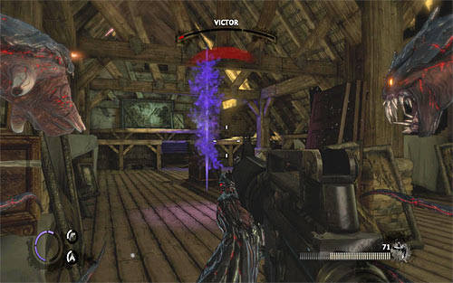 You can now return to attacking Victor - Last Stand - Walkthrough - The Darkness II - Game Guide and Walkthrough