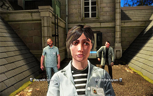 You'll watch another cutscene, where darkling managed to get Jackie to asylum's roof door, but he also dies - Revelations - Walkthrough - The Darkness II - Game Guide and Walkthrough