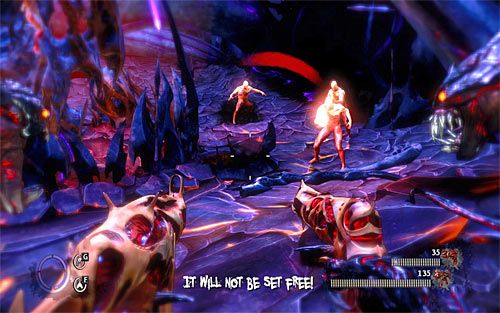 Ignore current objective temporarily, because first you have to deal with all enemies in area - Heart Of Darkness - Walkthrough - The Darkness II - Game Guide and Walkthrough