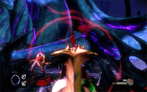 I suggest examining bodies of defeated enemies, because you can find very useful assault rifle Mashhit - Heart Of Darkness - Walkthrough - The Darkness II - Game Guide and Walkthrough