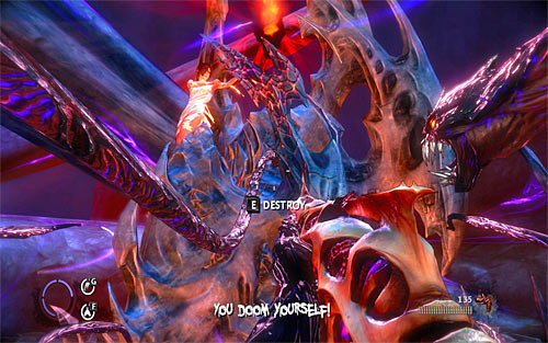 You can now approach Jenny and repeat steps described previously (Q and rhythmically E) on a second binding - Heart Of Darkness - Walkthrough - The Darkness II - Game Guide and Walkthrough