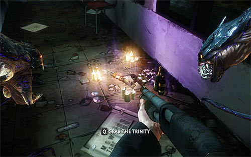 Relic is hidden inside the barrack - Relics (01 - 06) - Relics - The Darkness II - Game Guide and Walkthrough