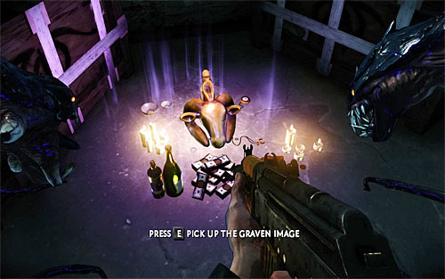 Relic is hidden in a small room and you will collect it before reaching the first control panel - Relics (07 - 13) - Relics - The Darkness II - Game Guide and Walkthrough