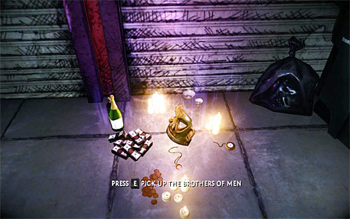 Relic is hidden to the right from a truck - Relics (07 - 13) - Relics - The Darkness II - Game Guide and Walkthrough